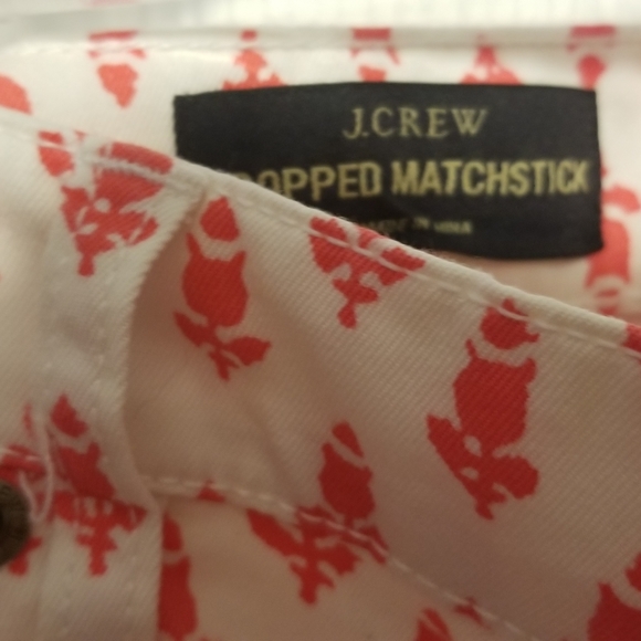 J Crew Cropped Matchstick Pants, size 30 - Picture 4 of 4